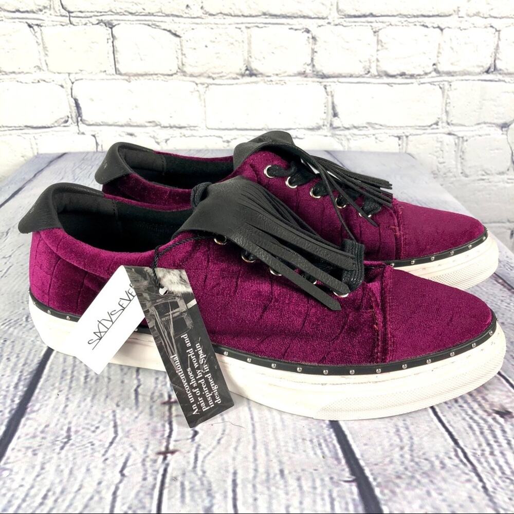 Sixtyseven NWT Velvet Sneaker 38